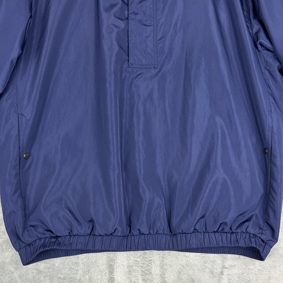 FootJoy DryJoys Jacket Men XL Blue Golf Pullover 1/2 Zip Windbreaker Performance - Picture 6 of 16